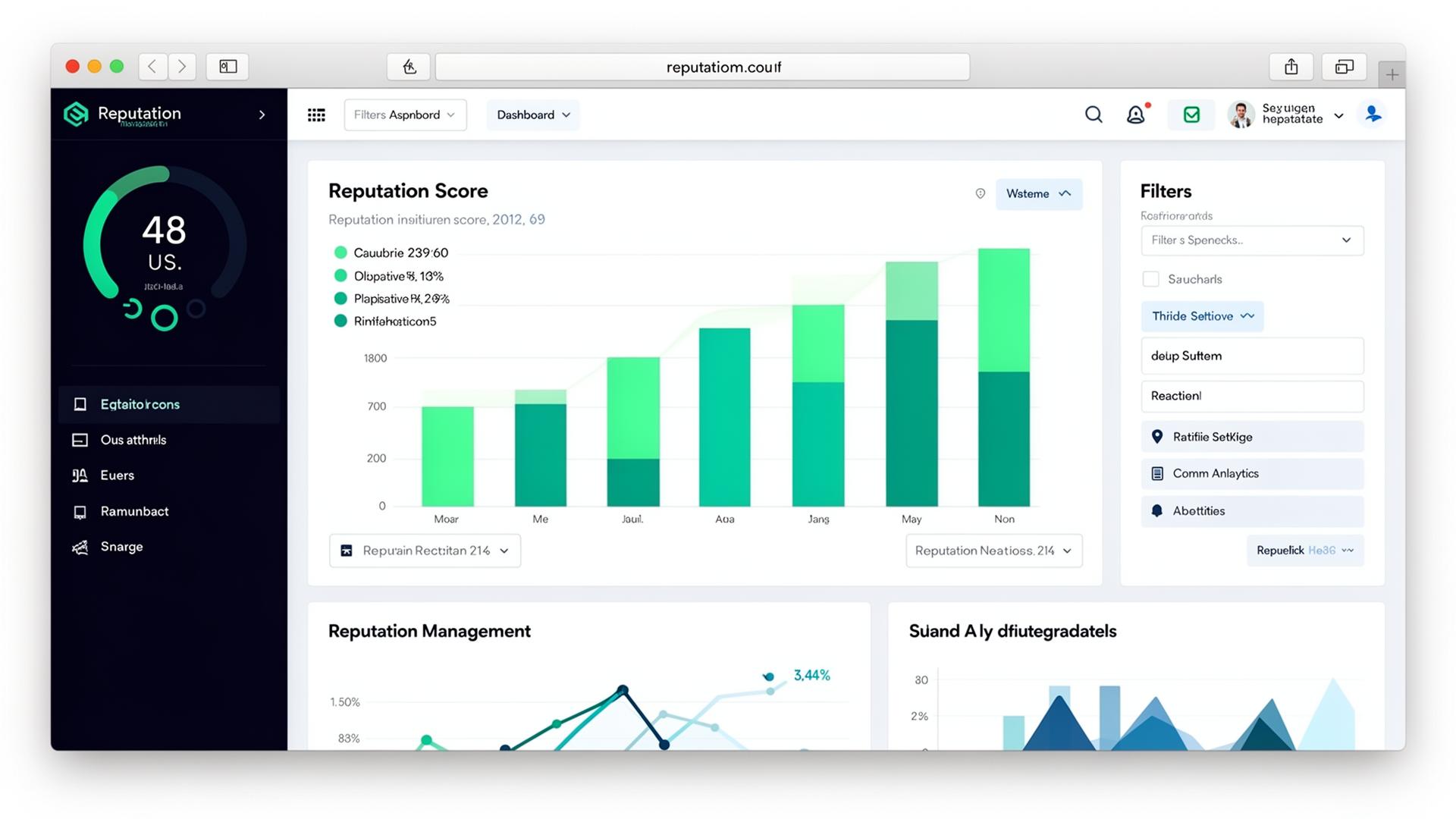RankFastReviews platform dashboard showing review analytics and management tools